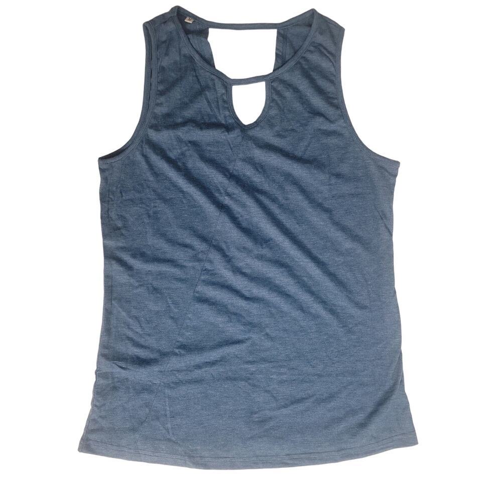 Tank Top Blue Women's Workout Activewear or Loungewear Size Medium
